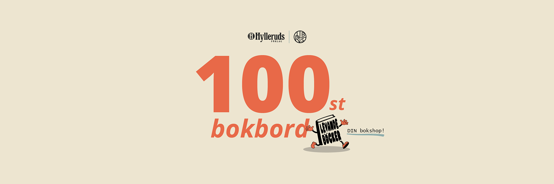 100 Bokbord